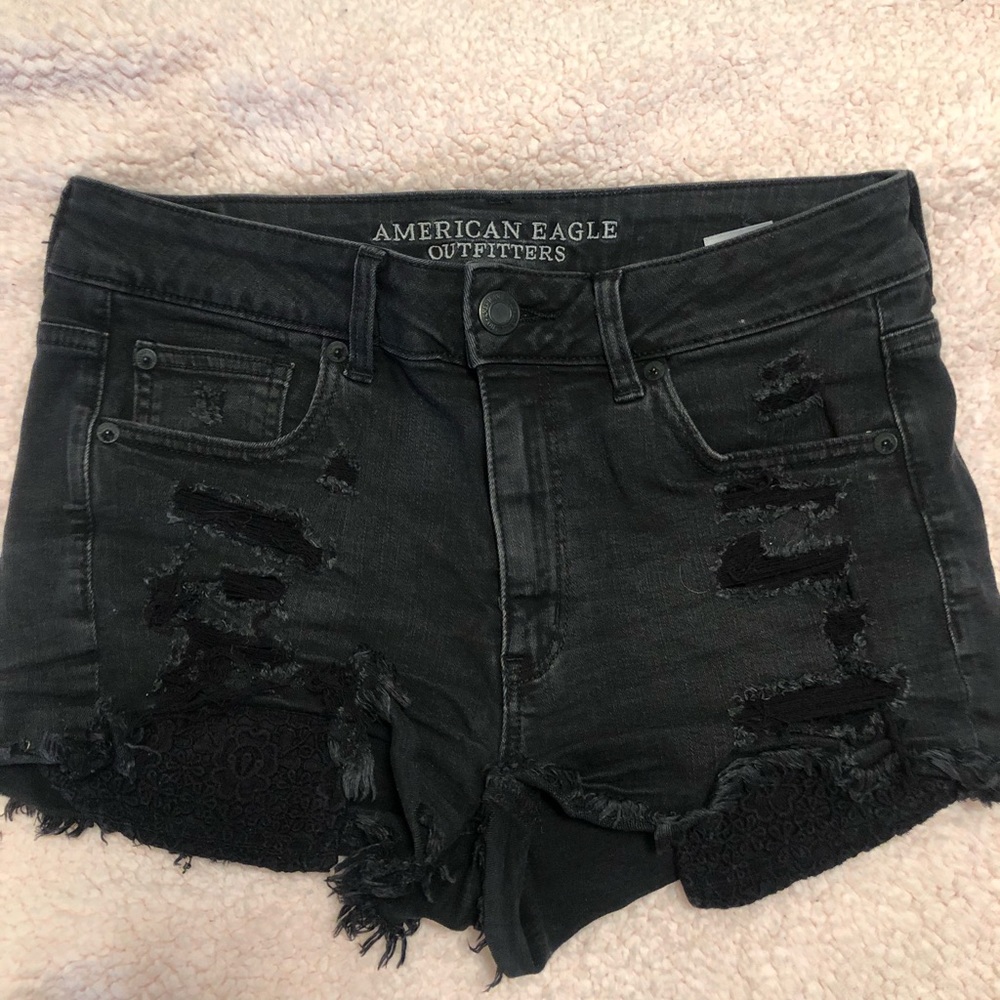 American eagle high rise shorts